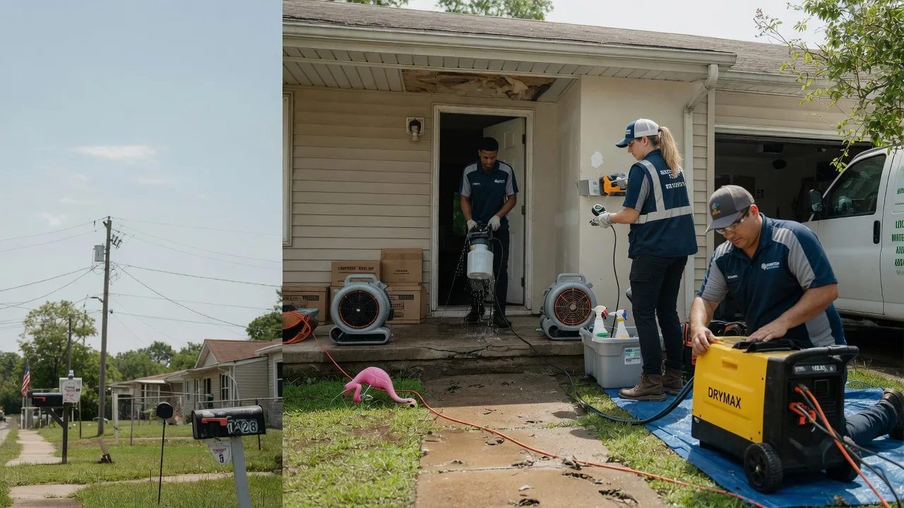 Storm Damage Water Removal in Wharton, OH near me